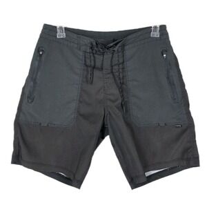Howler Bros Daily Grind Trunks 8.5" Boardshorts Mens 33x18.5 Gray Drawstring